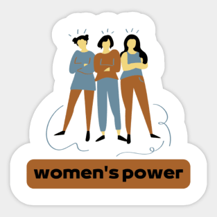 woman's Day Sticker